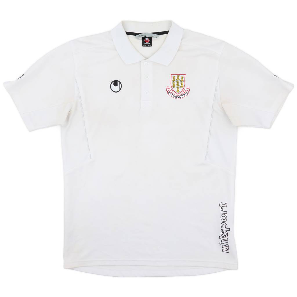 2010s Ballymena Uhlsport Polo Shirt - 5/10 - (XL)