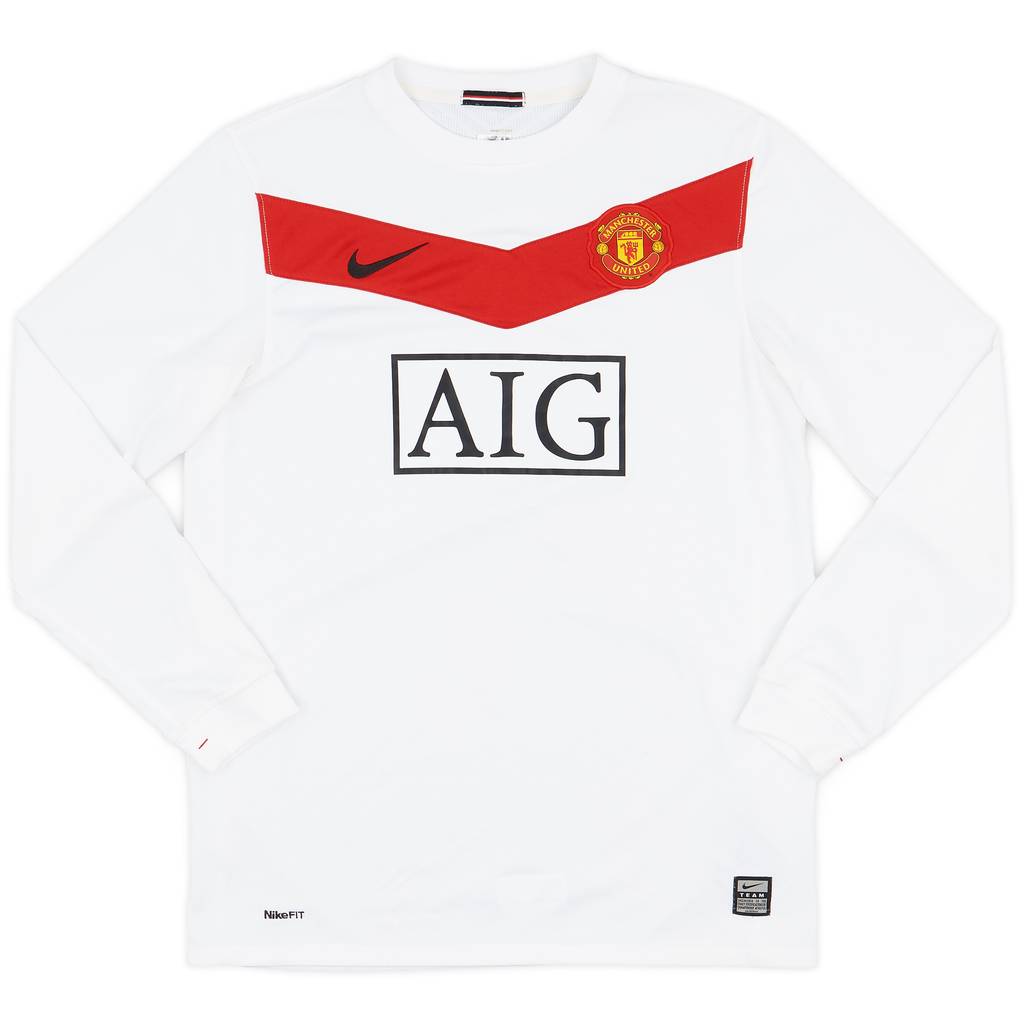 2009-10 Manchester United GK Shirt - 9/10 - (XL.Boys)