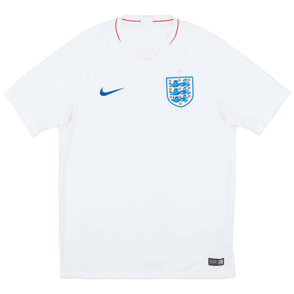 2018-19 England Home Shirt - 8/10 - (M)