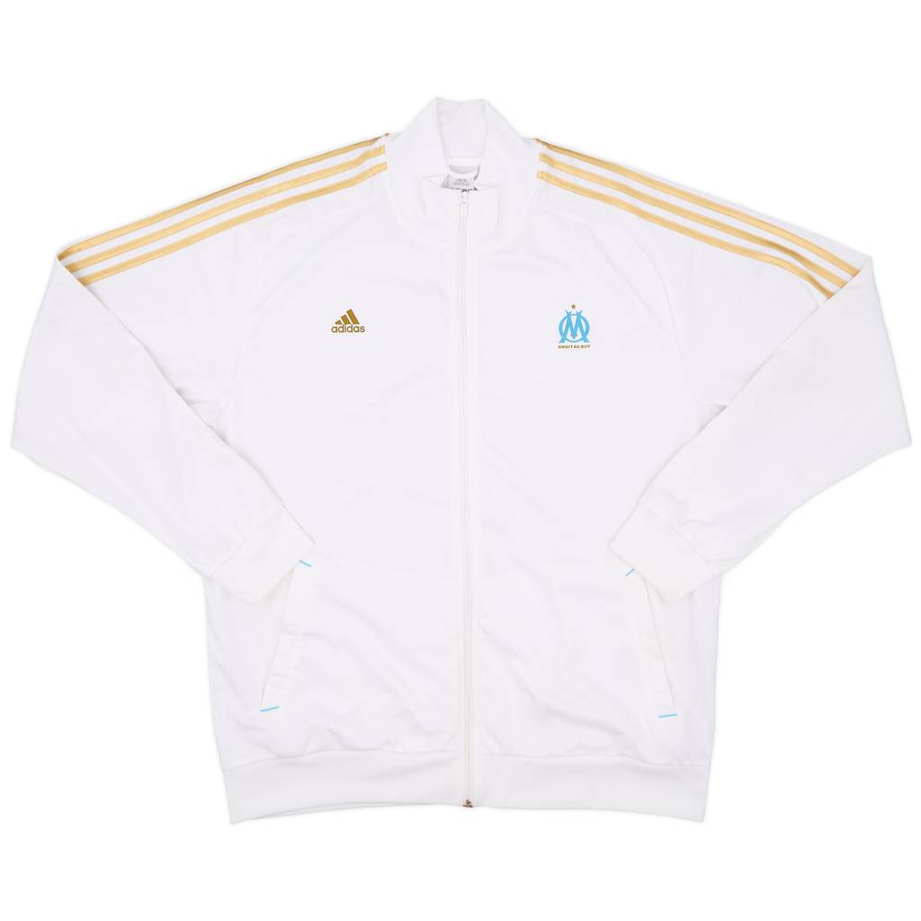 2011-12 Olympique Marseille adidas Track Jacket - 8/10 - (XXL)