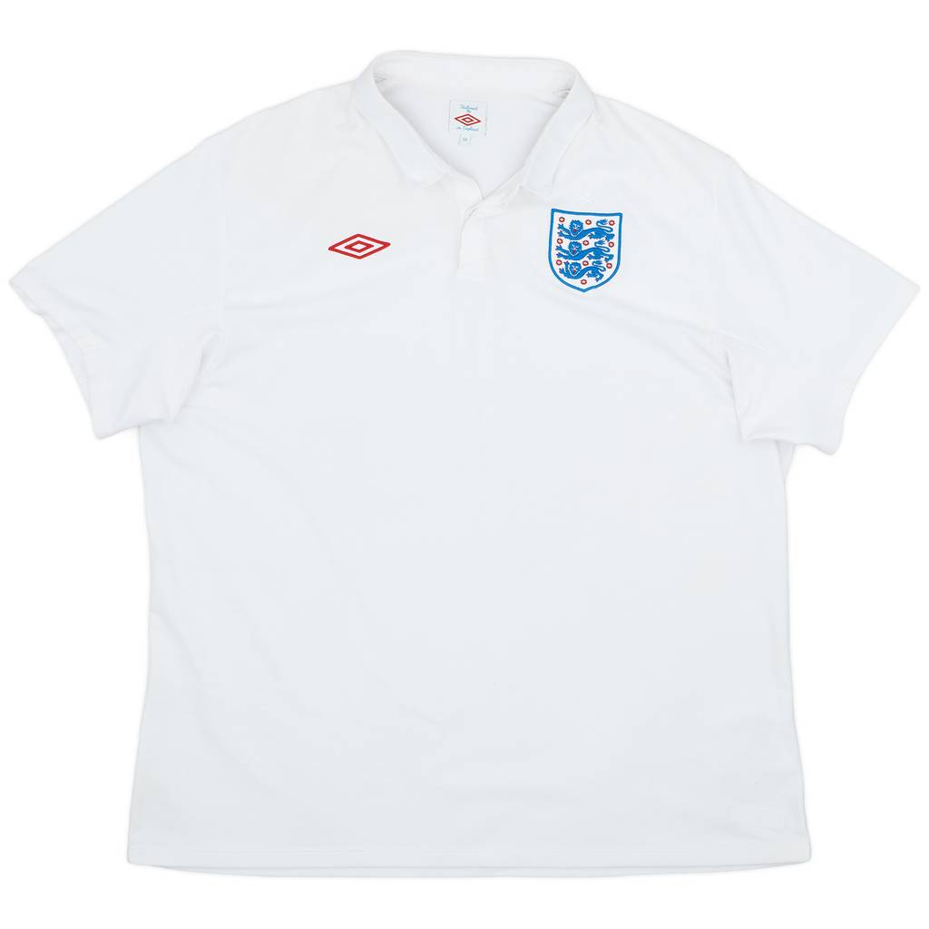 2009-10 England Home Shirt - 8/10 - (3XL)