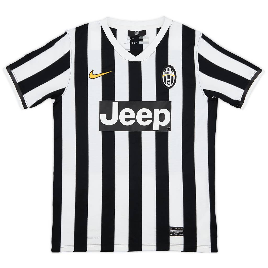 2013-14 Juventus Home Shirt - 8/10 - (L.Boys)