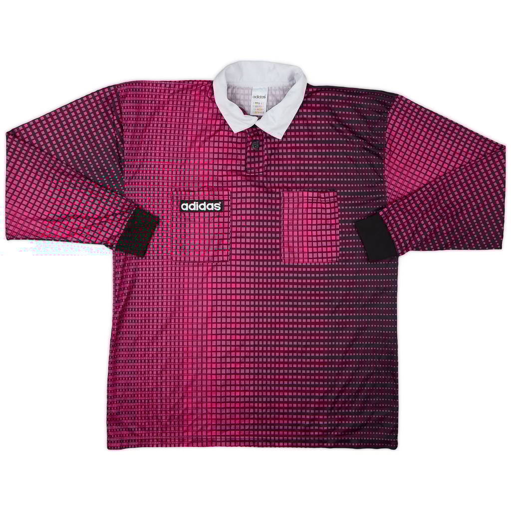 1990s adidas Template Referee L/S Shirt - 8/10 - (L)