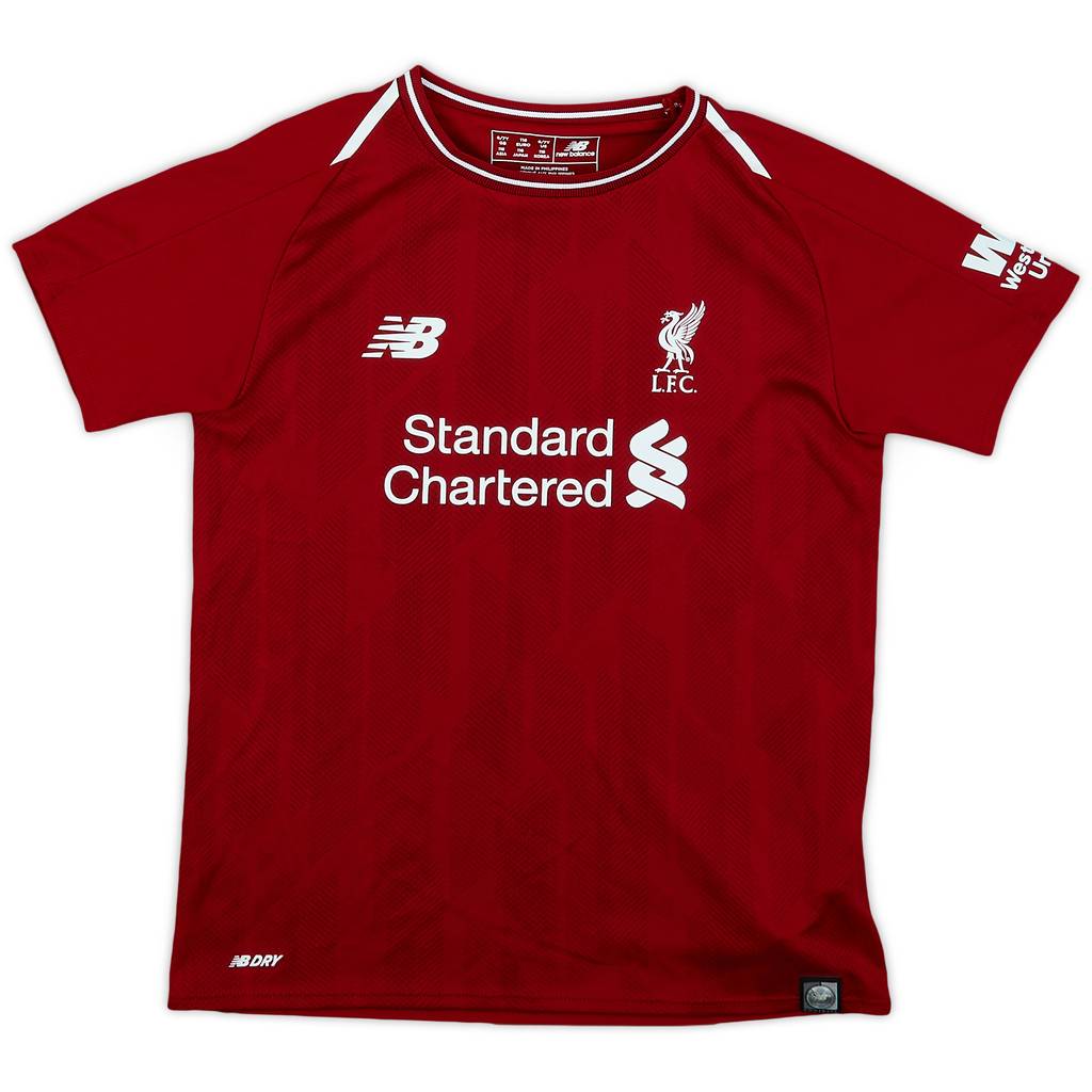2018-19 Liverpool Home Shirt - 9/10 - (6-7 Years)