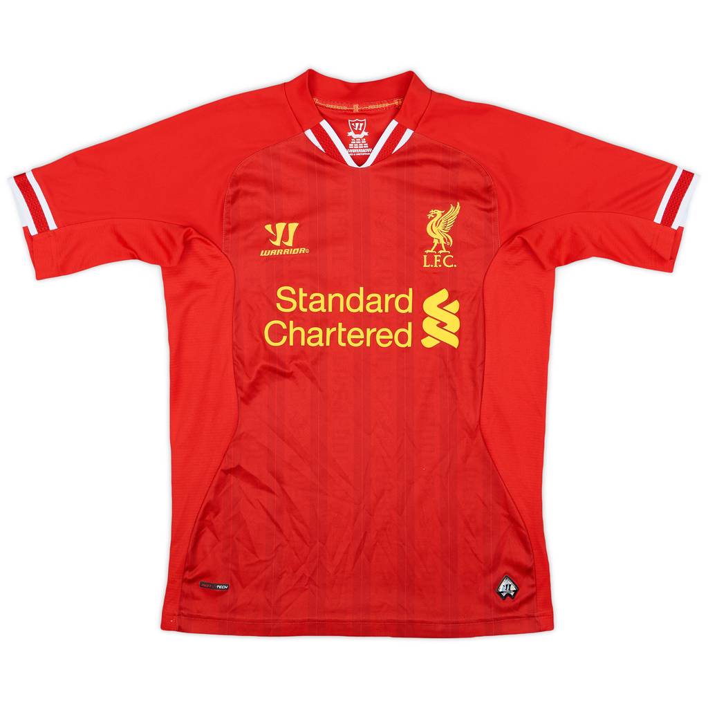 2013-14 Liverpool Home Shirt - 8/10 - (L.Boys)