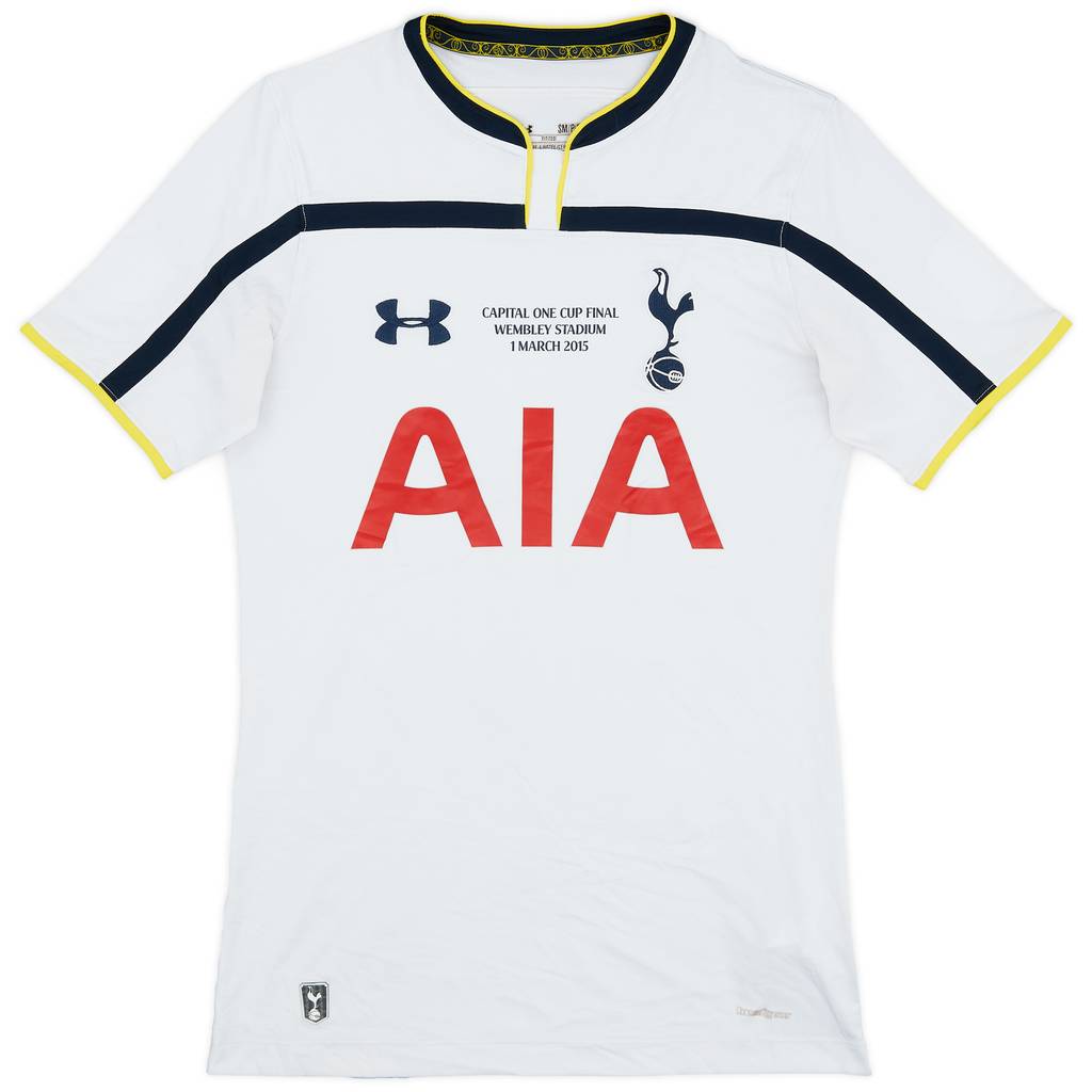 2014-15 Tottenham Cup Final Home Shirt - 6/10 - (S)