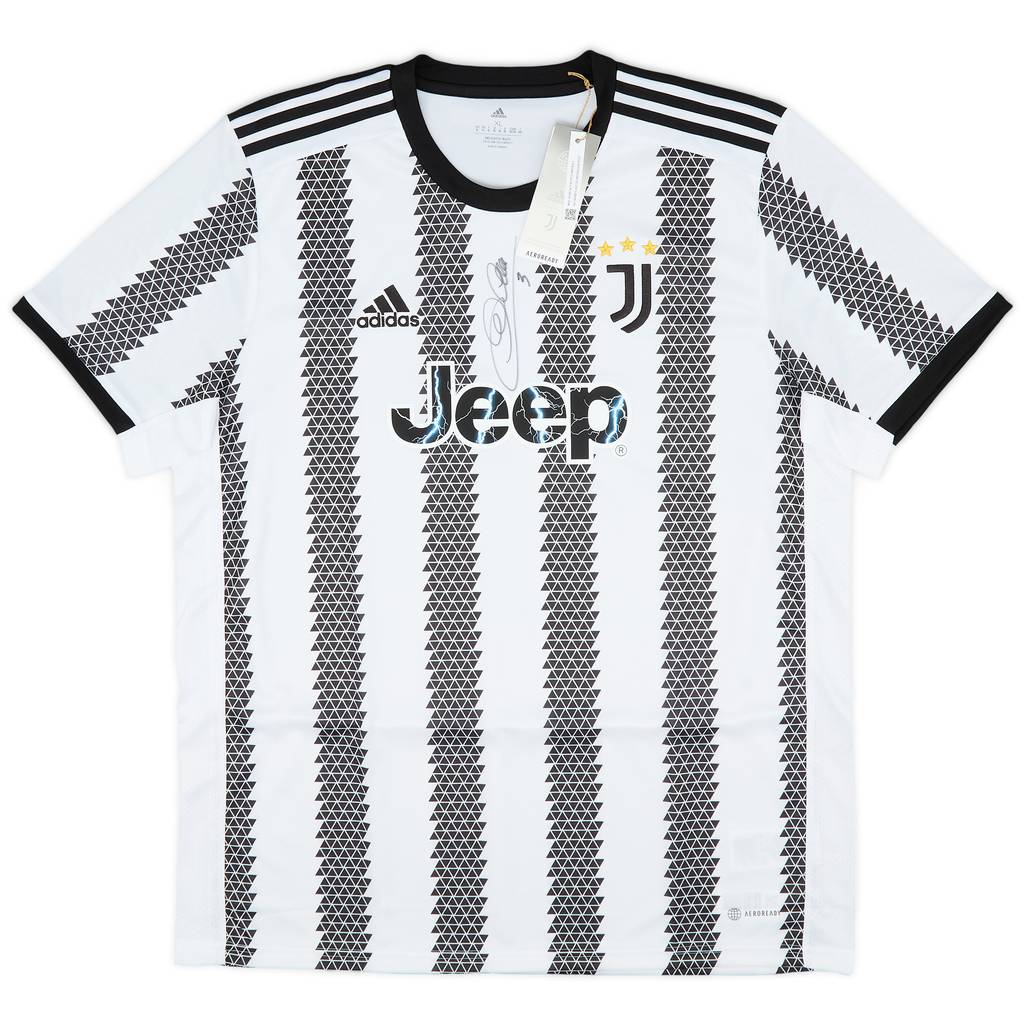 2022-23 Juventus Signed Home Shirt (Chiellini)