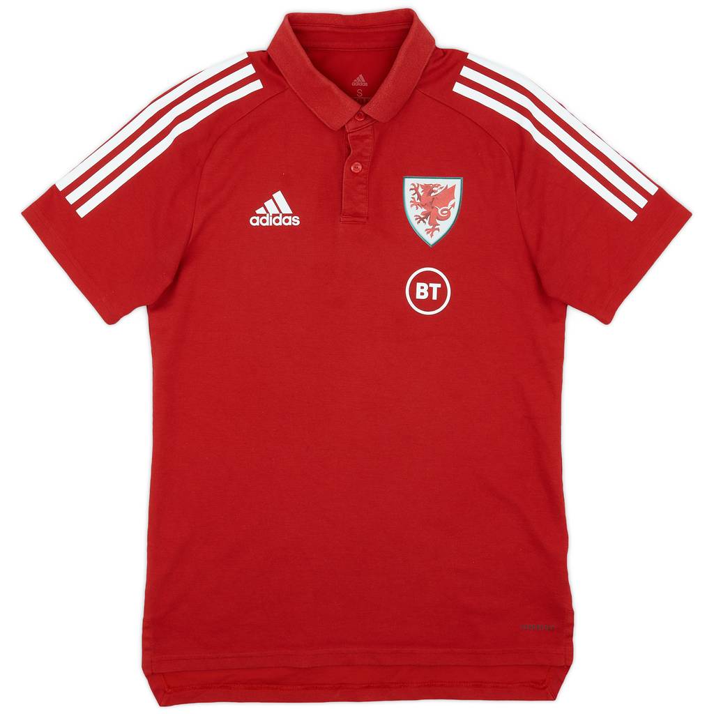 2019-20 Wales adidas Polo Shirt - 9/10 - (S)