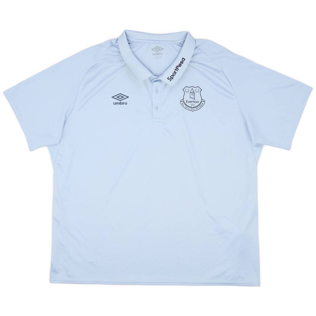 2018-19 Everton Umbro Polo Shirt - 8/10 - (3XL)