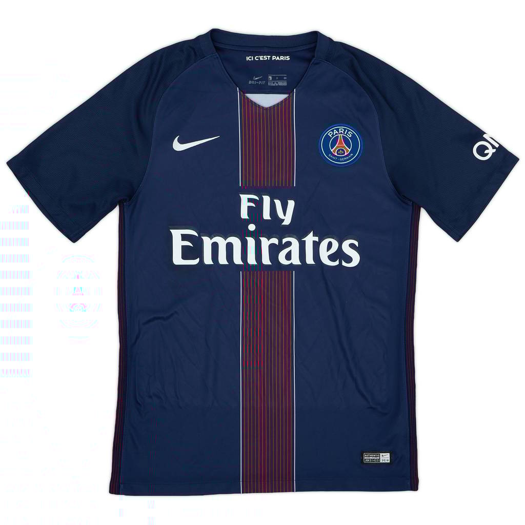 2016-17 Paris Saint-Germain Home Shirt - 5/10 - (S)