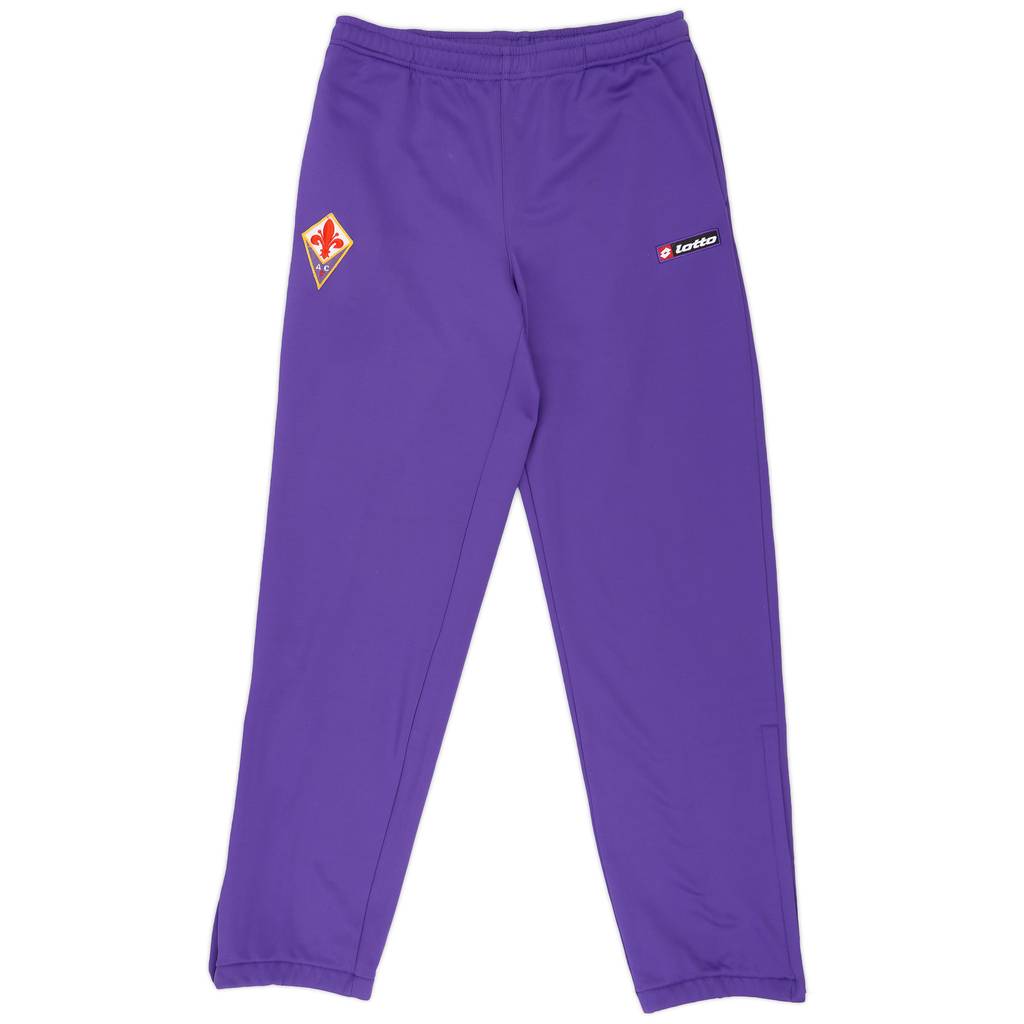 2007-08 Fiorentina Lotto Track Pants/Bottoms - 9/10 - (L)