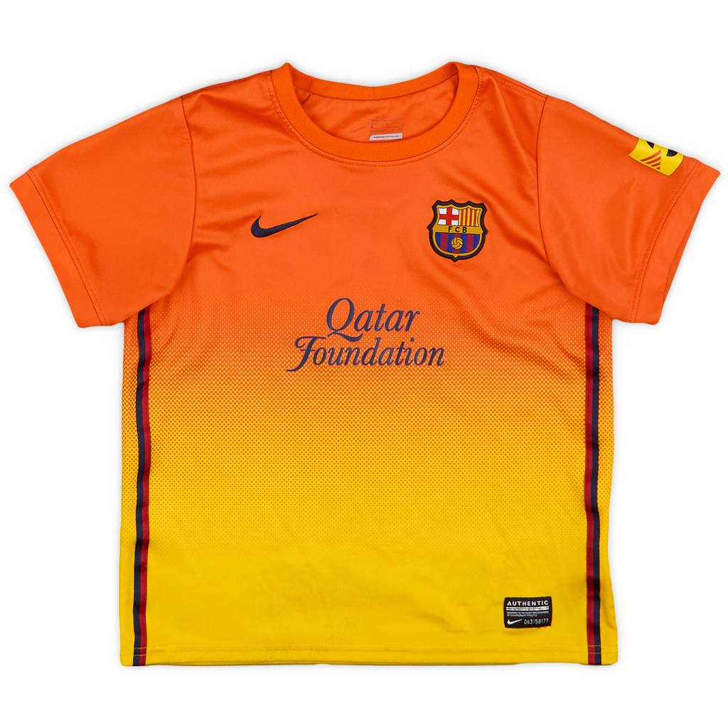 2012-13 Barcelona Away Shirt - 6/10 - (5-6 Years)
