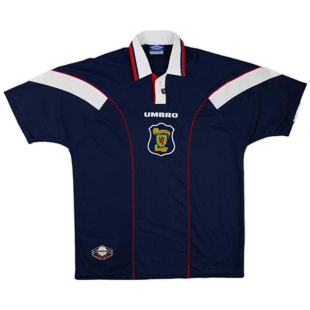 1996-98 Scotland Home Shirt - 9/10 - (XL)