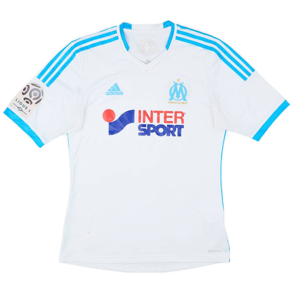 2013-14 Olympique Marseille Home Shirt - 7/10 - (S)