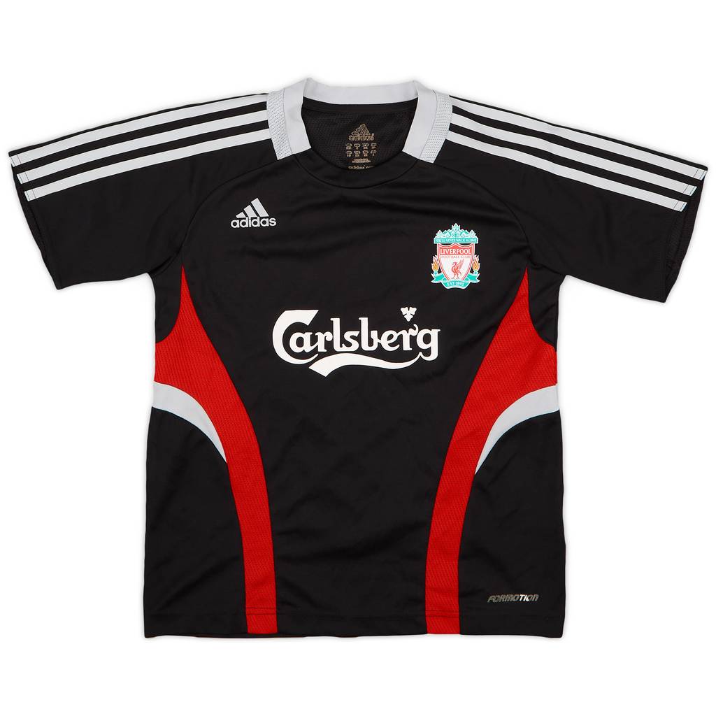 2008-09 Liverpool adidas Formotion Training Shirt - 8/10 - (M.Boys)