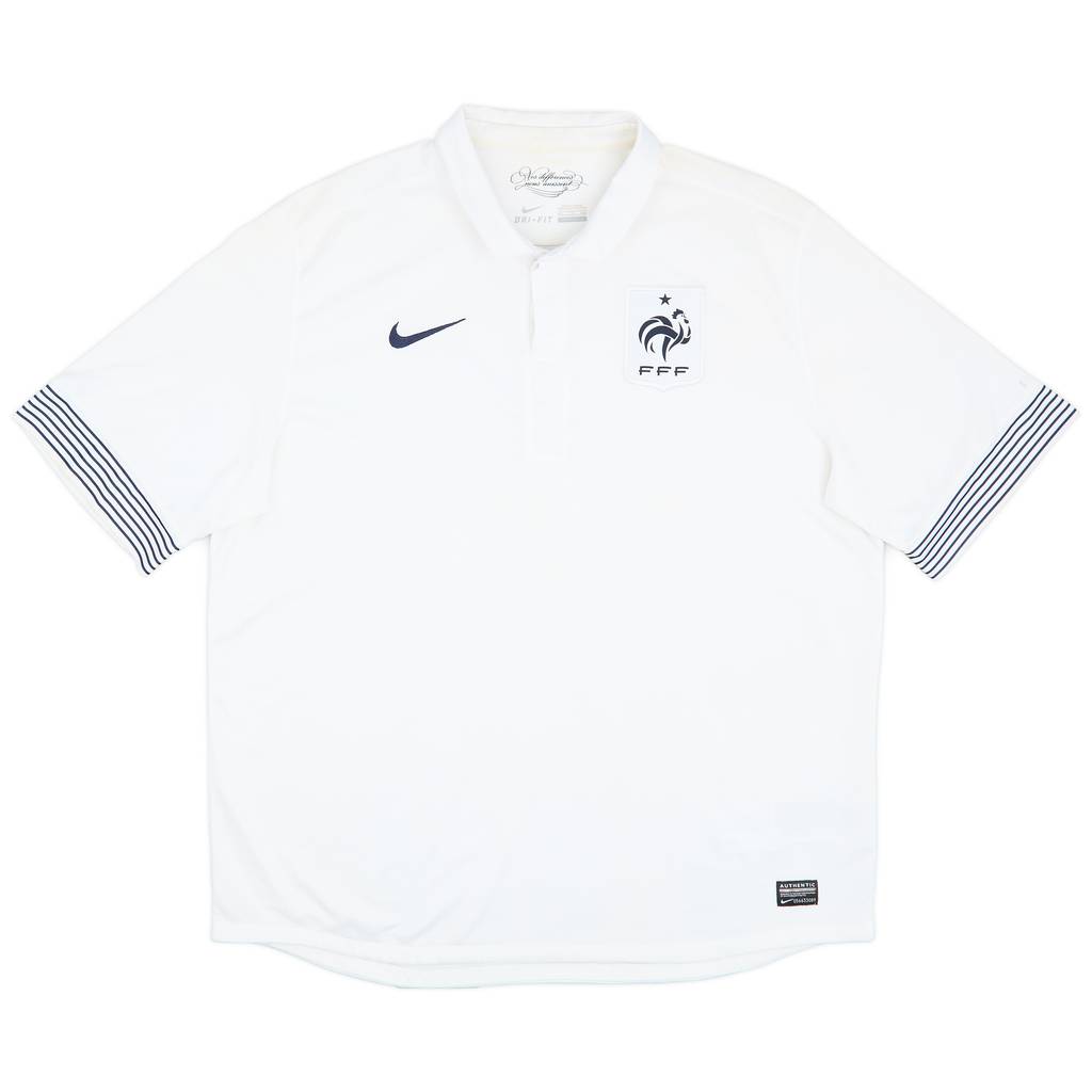 2012-13 France Away Shirt - 8/10 - (XXL)