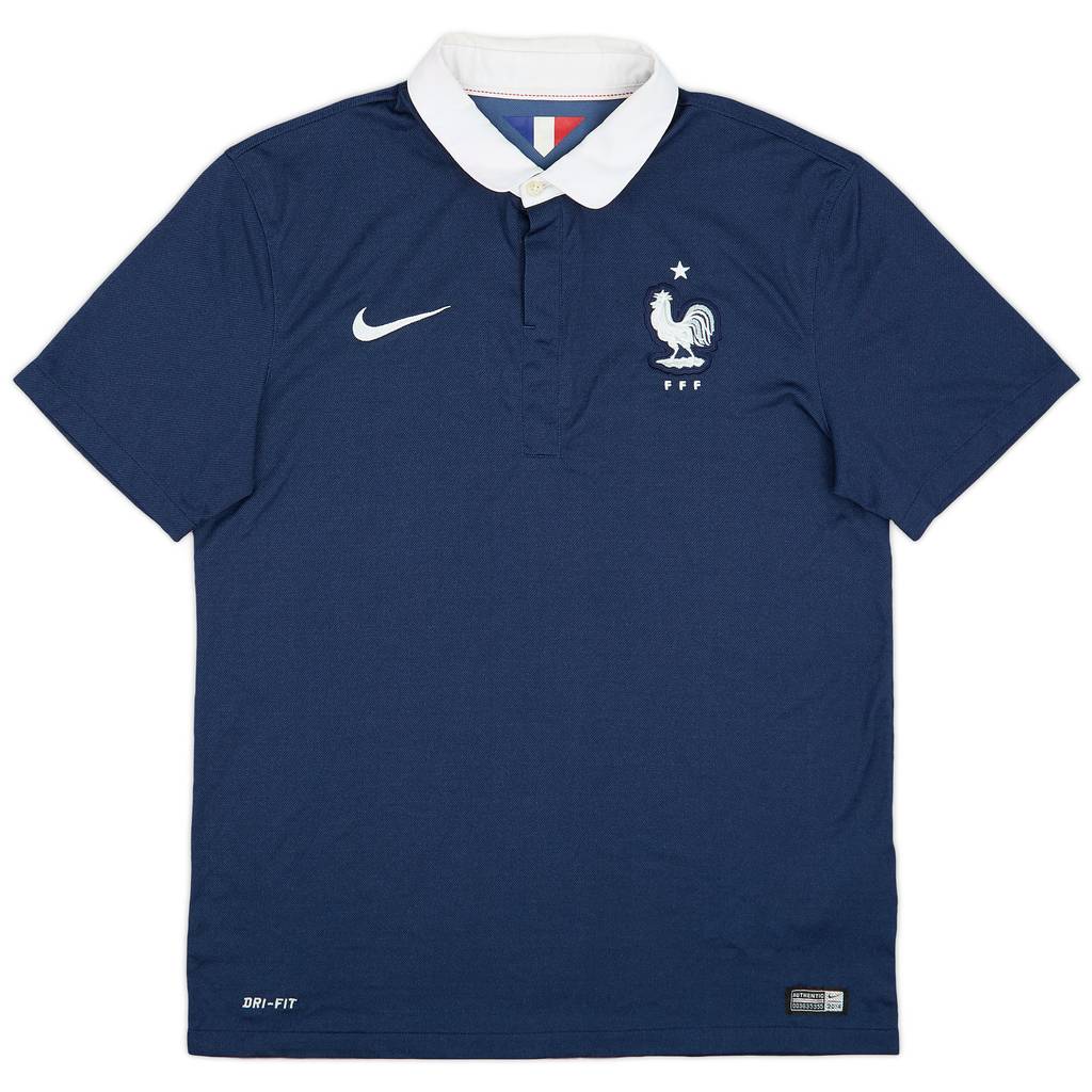 2014-15 France Home Shirt - 7/10 - (M)
