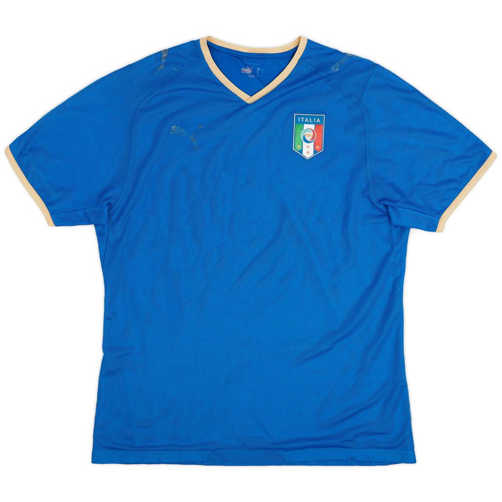 2007-08 Italy Home Shirt - 4/10 - (L)