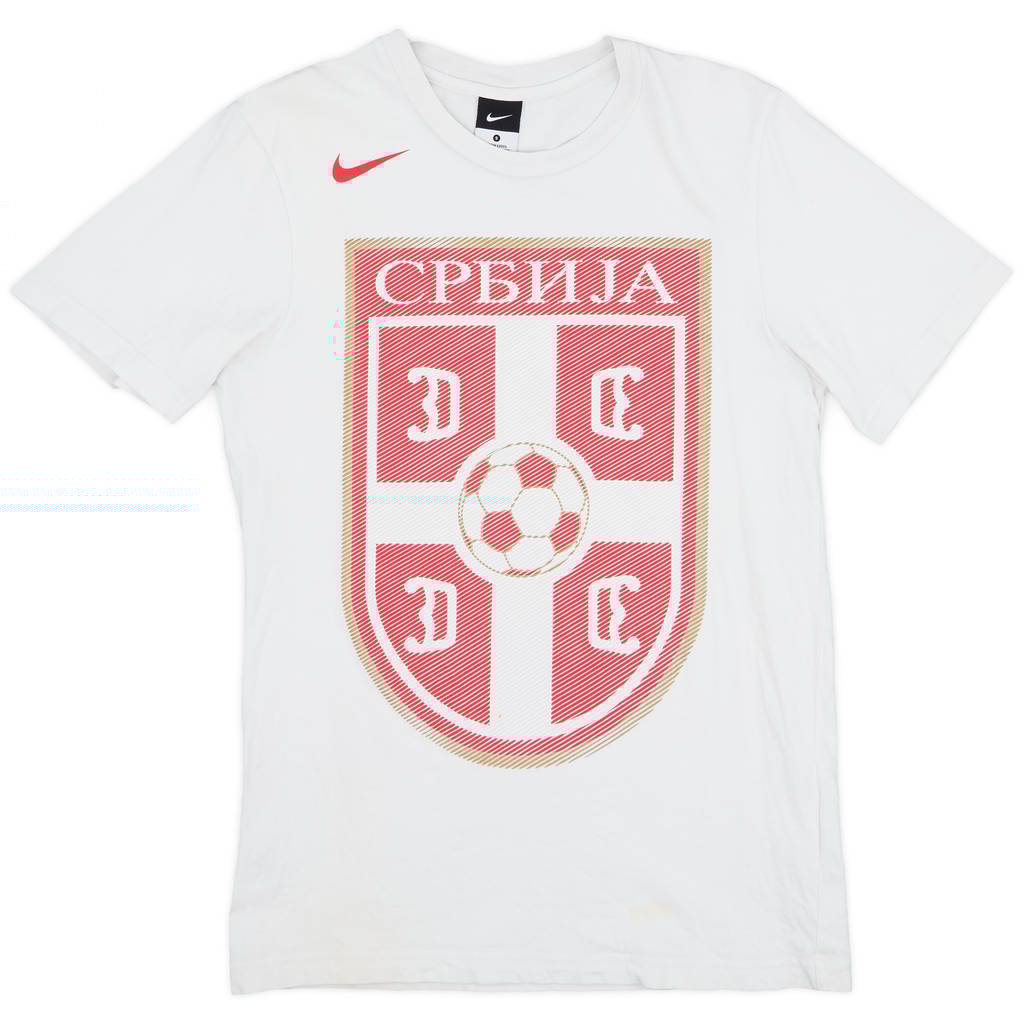 2010-11 Serbia Nike Cotton Tee - 6/10 - (S)