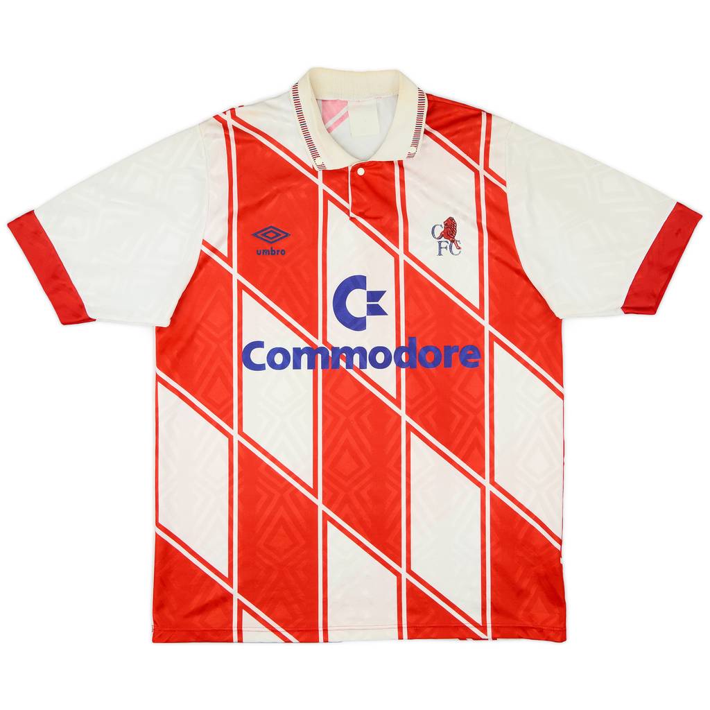 1990-92 Chelsea Away Shirt - 7/10 - (L)