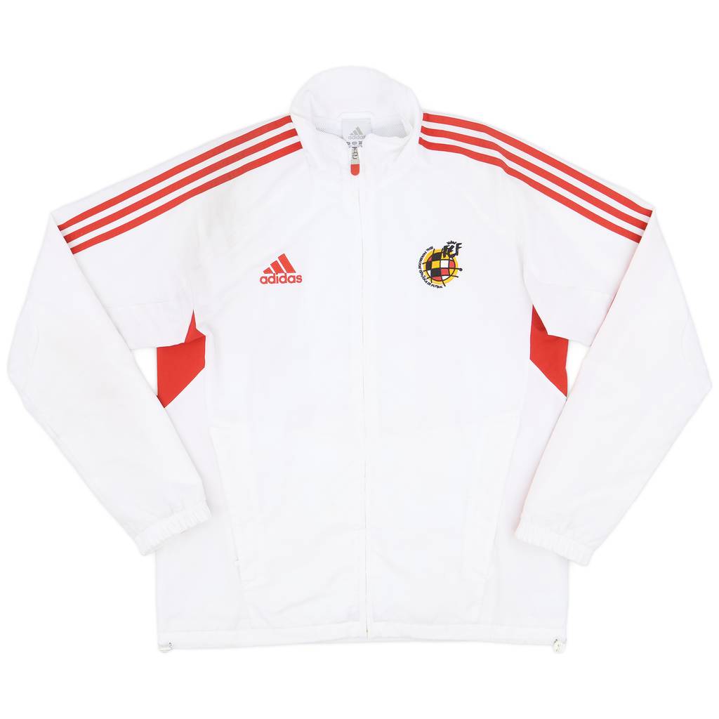 2010-11 Spain adidas Track Jacket - 8/10 - (M/L)