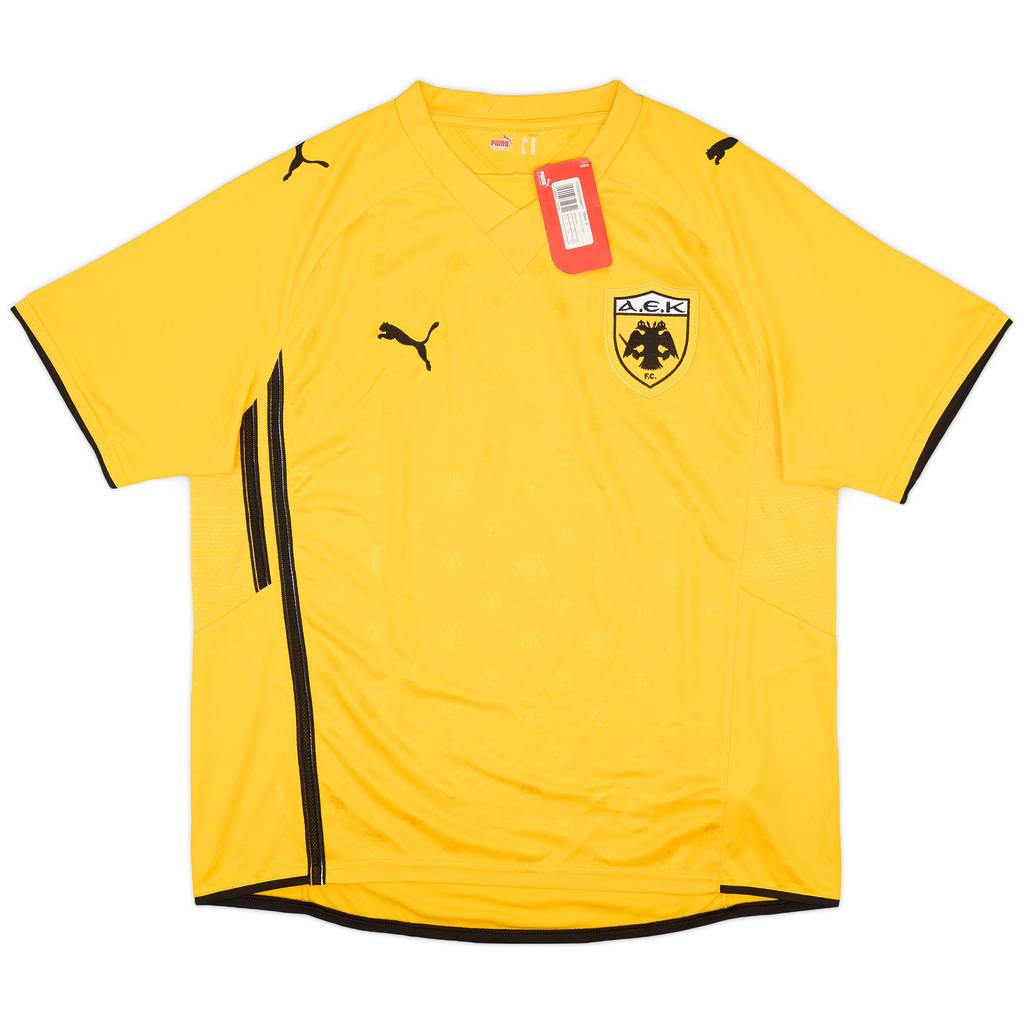 2009-10 AEK Athens Home Shirt (XL)