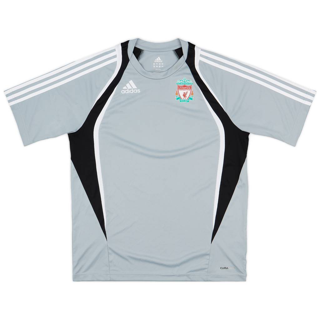 2010-11 Liverpool adidas Training Shirt - 9/10 - (L)