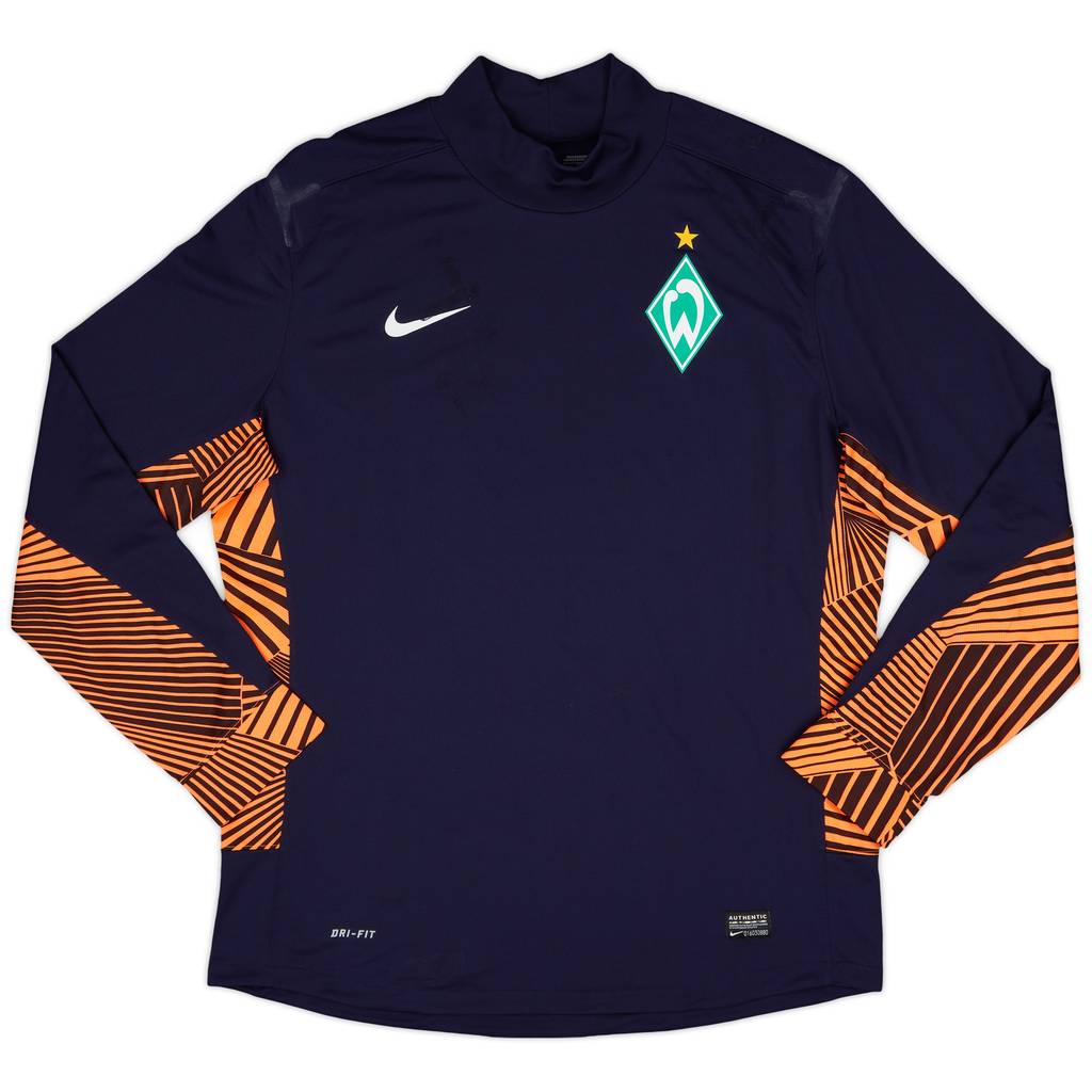 2012-13 Werder Bremen Player Issue GK L/S Shirt - 5/10 - (XL)