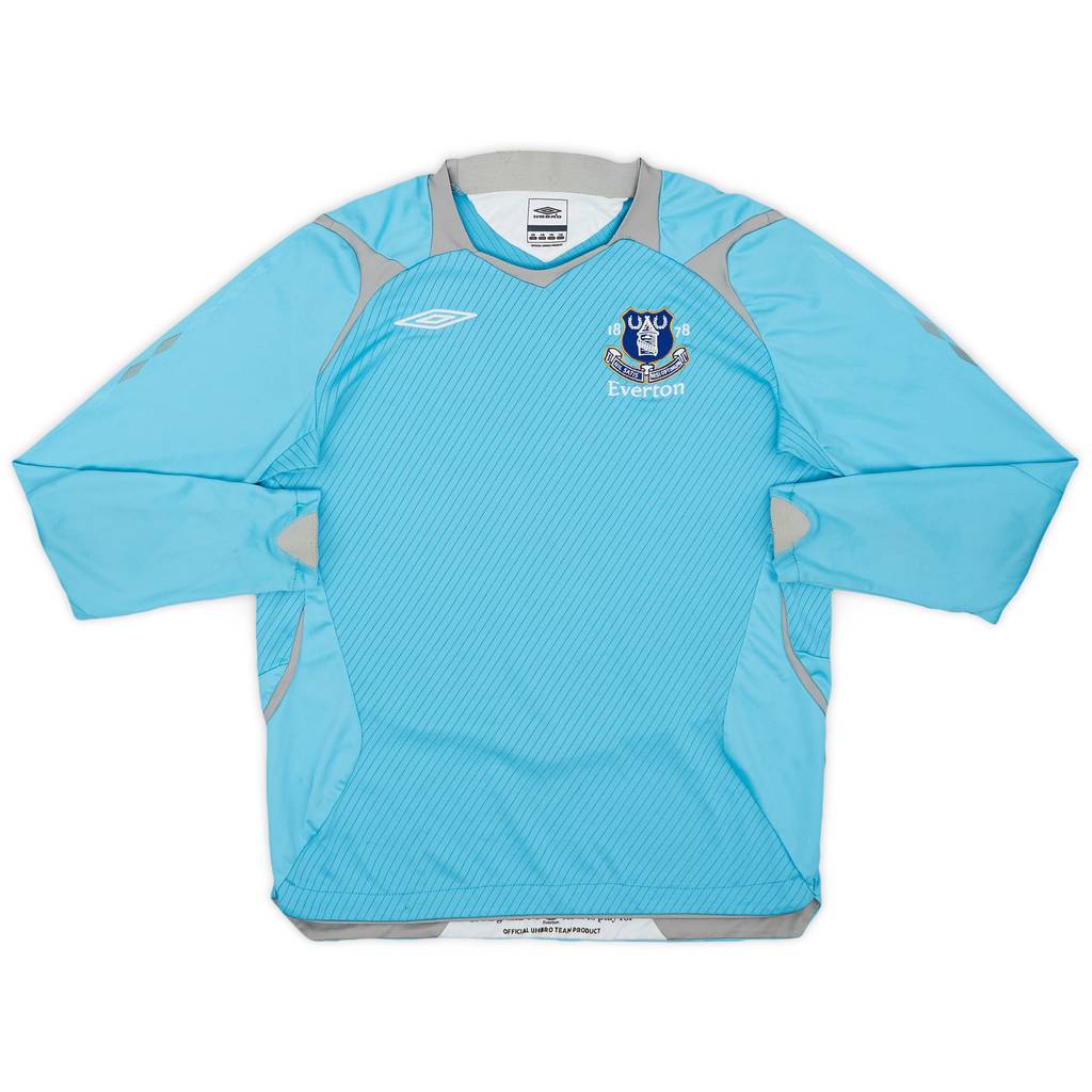 2008-09 Everton GK Shirt - 8/10 - (M.Boys)
