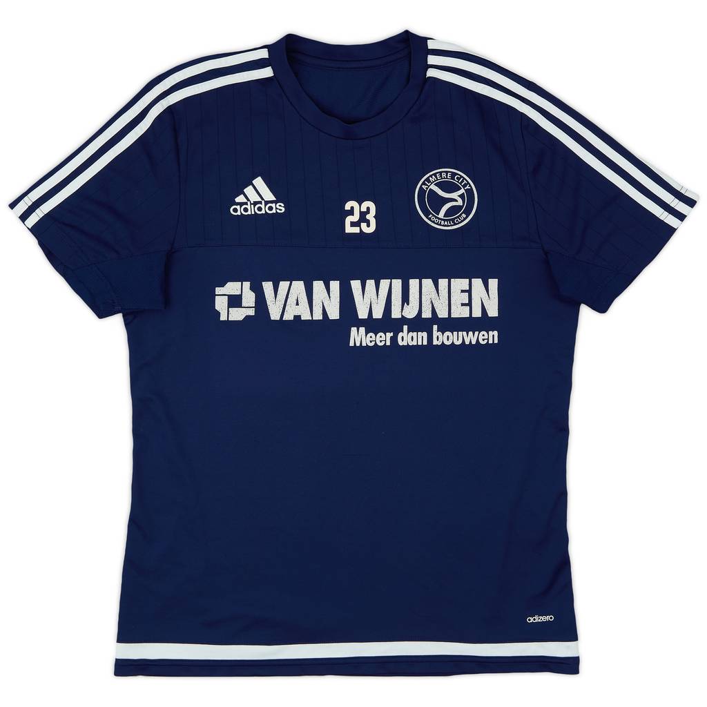 2015-16 Almere City adidas Player Issue Training Shirt #23 - 6/10 - (M)