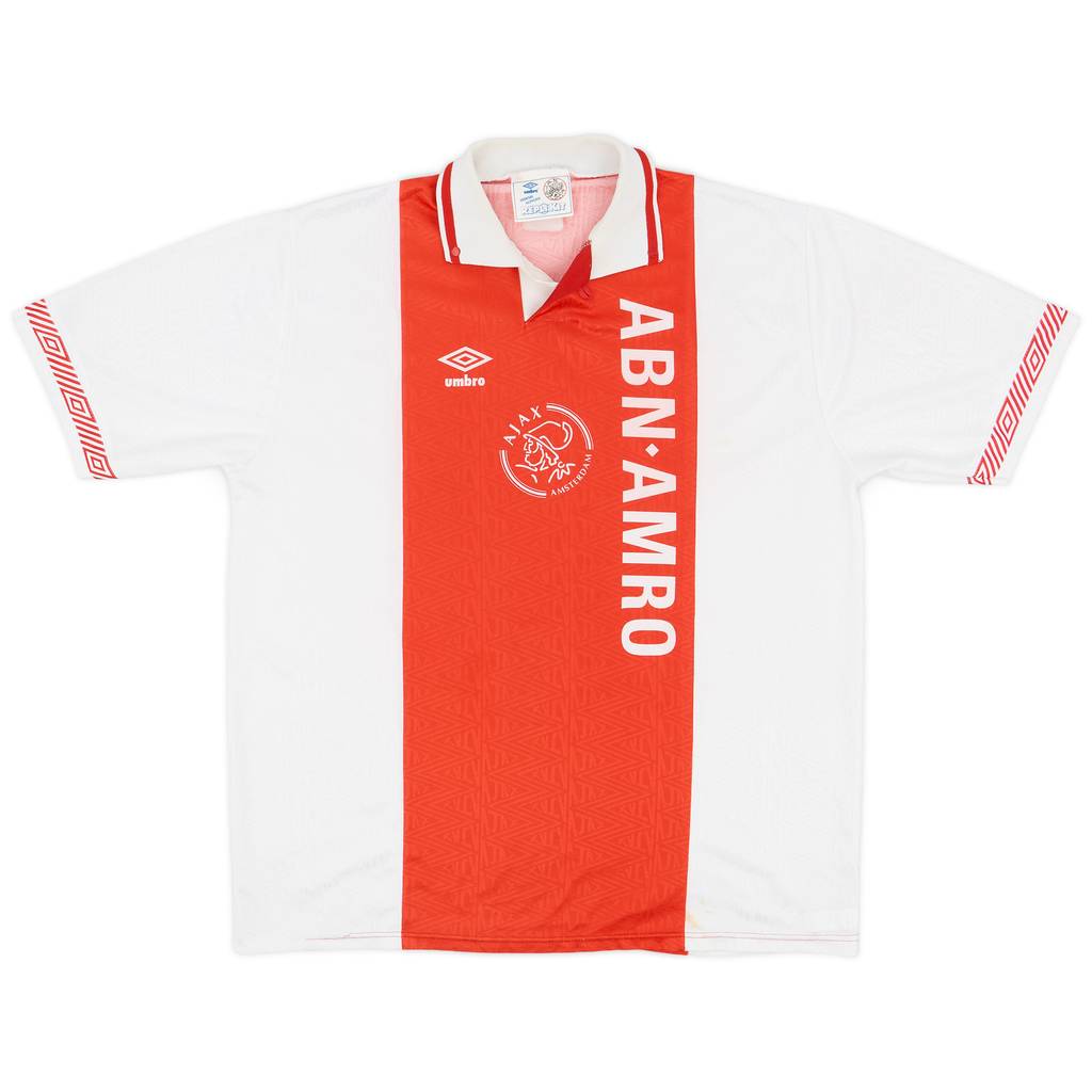 1991-93 Ajax Home Shirt - 8/10 - (XL)
