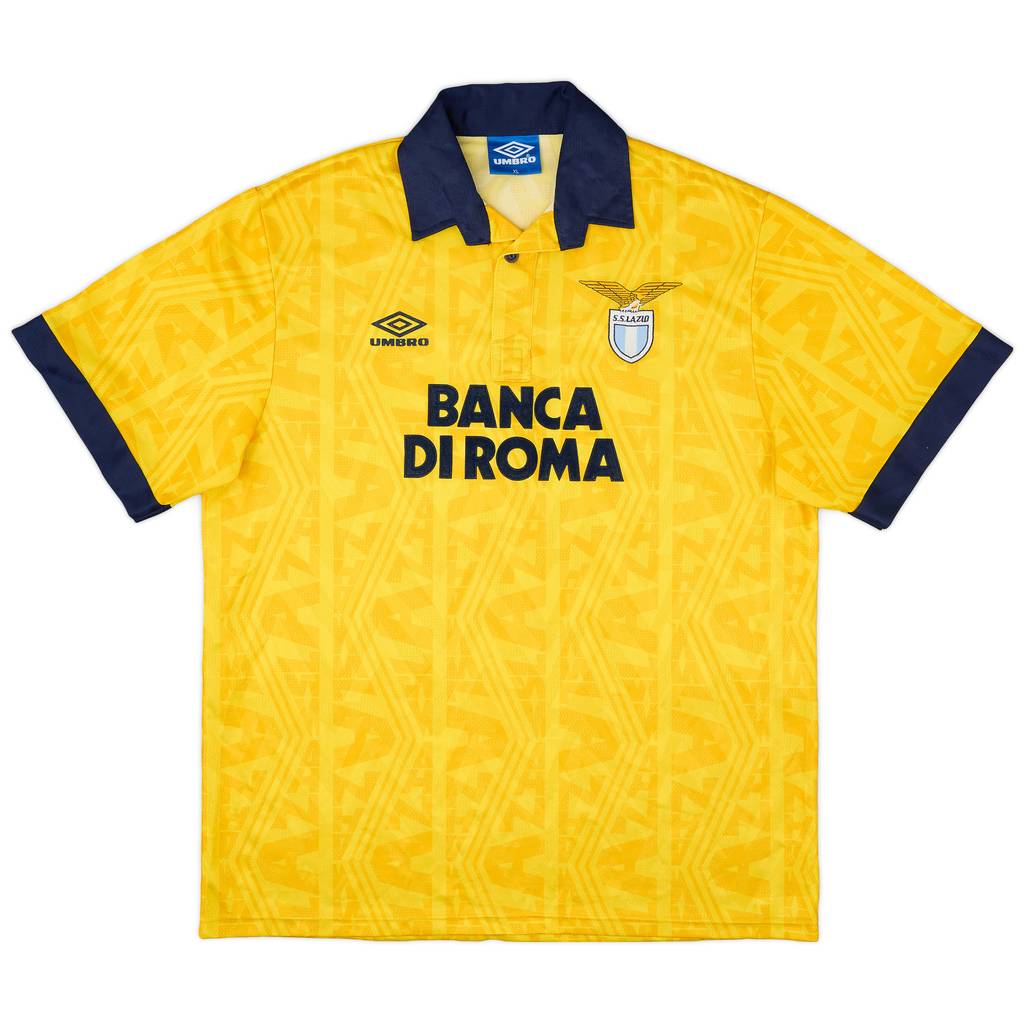 1993-94 Lazio Away Shirt - 6/10 - (XL)