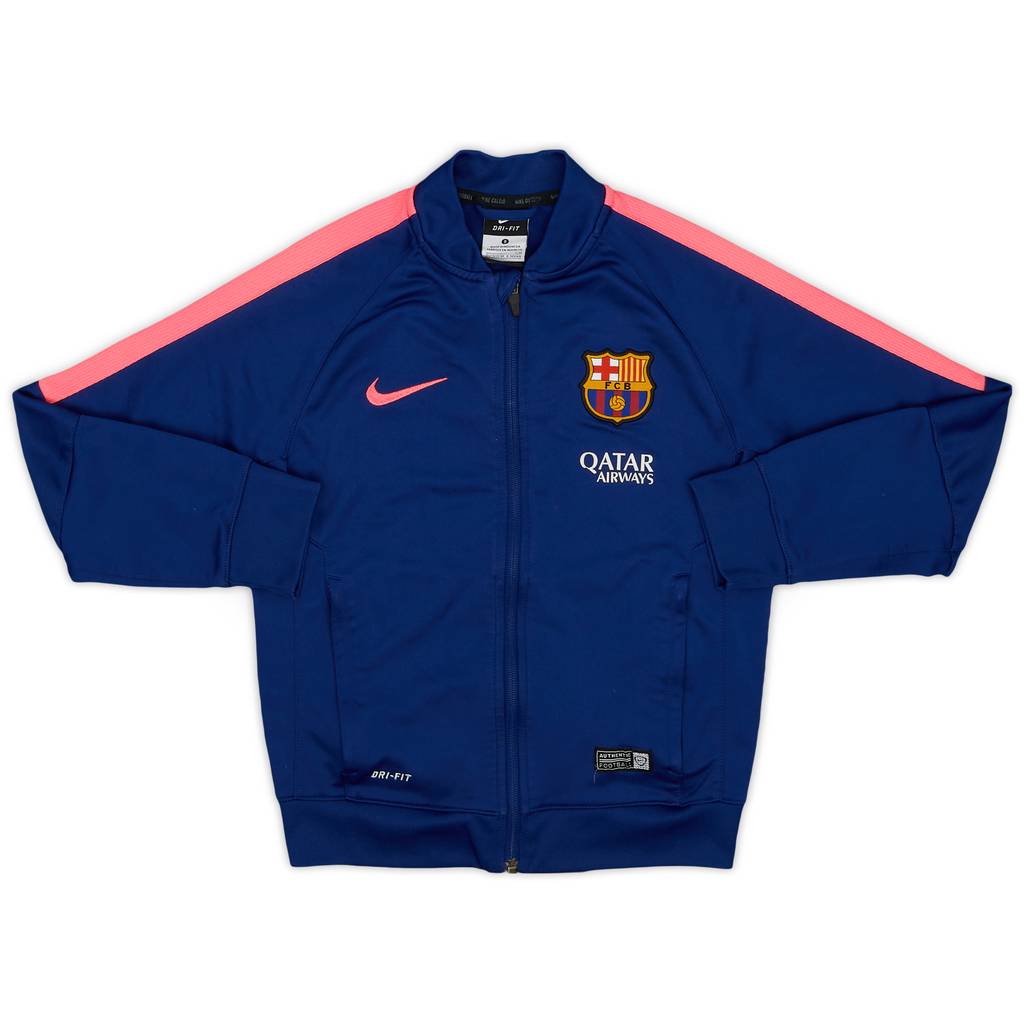2014-15 Barcelona Nike Track Jacket - 6/10 - (S.Boys)