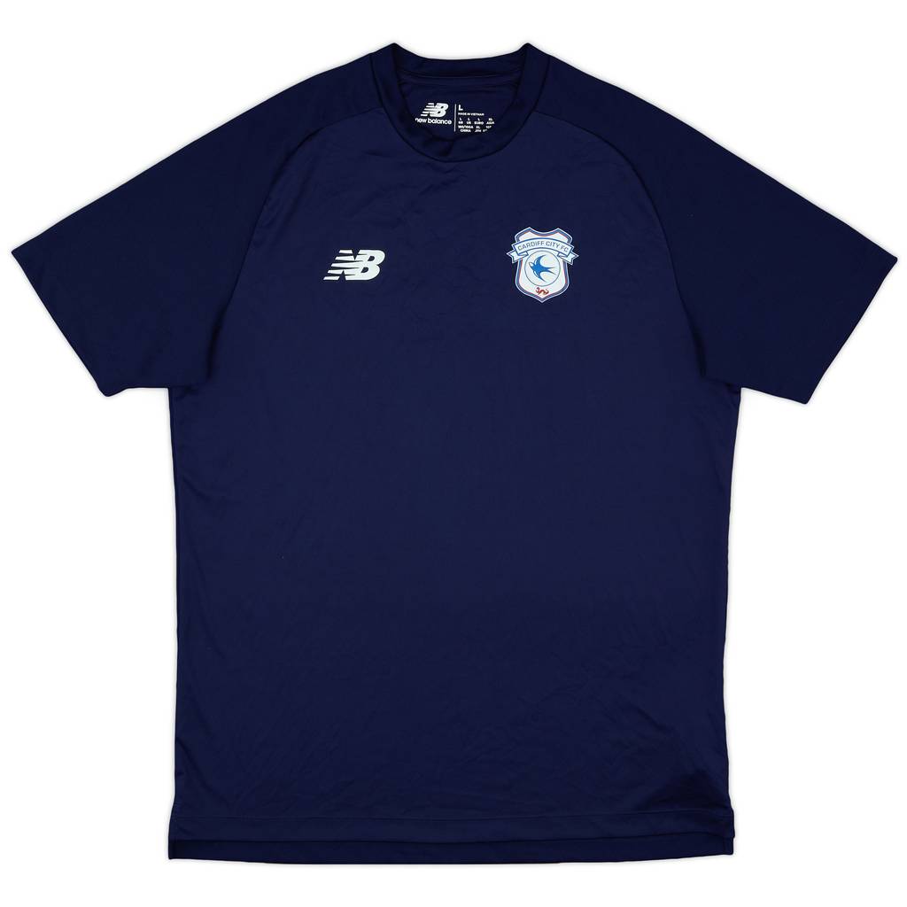 2021-22 Cardiff New Balance Training Shirt - 8/10 - (L)