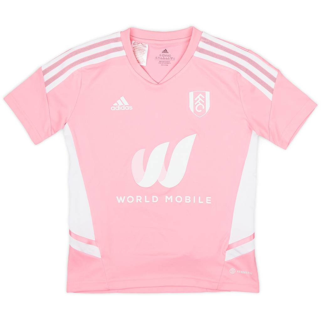2022-23 Fulham adidas Training Shirt - 9/10 - (S.Boys)