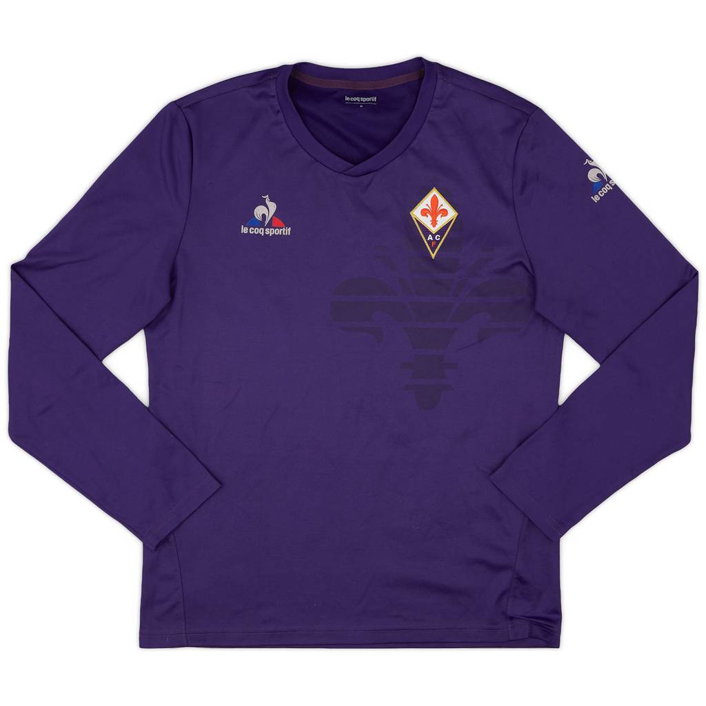 2015-16 Fiorentina Le Coq Sportif Training L/S Shirt - 9/10 - (M)