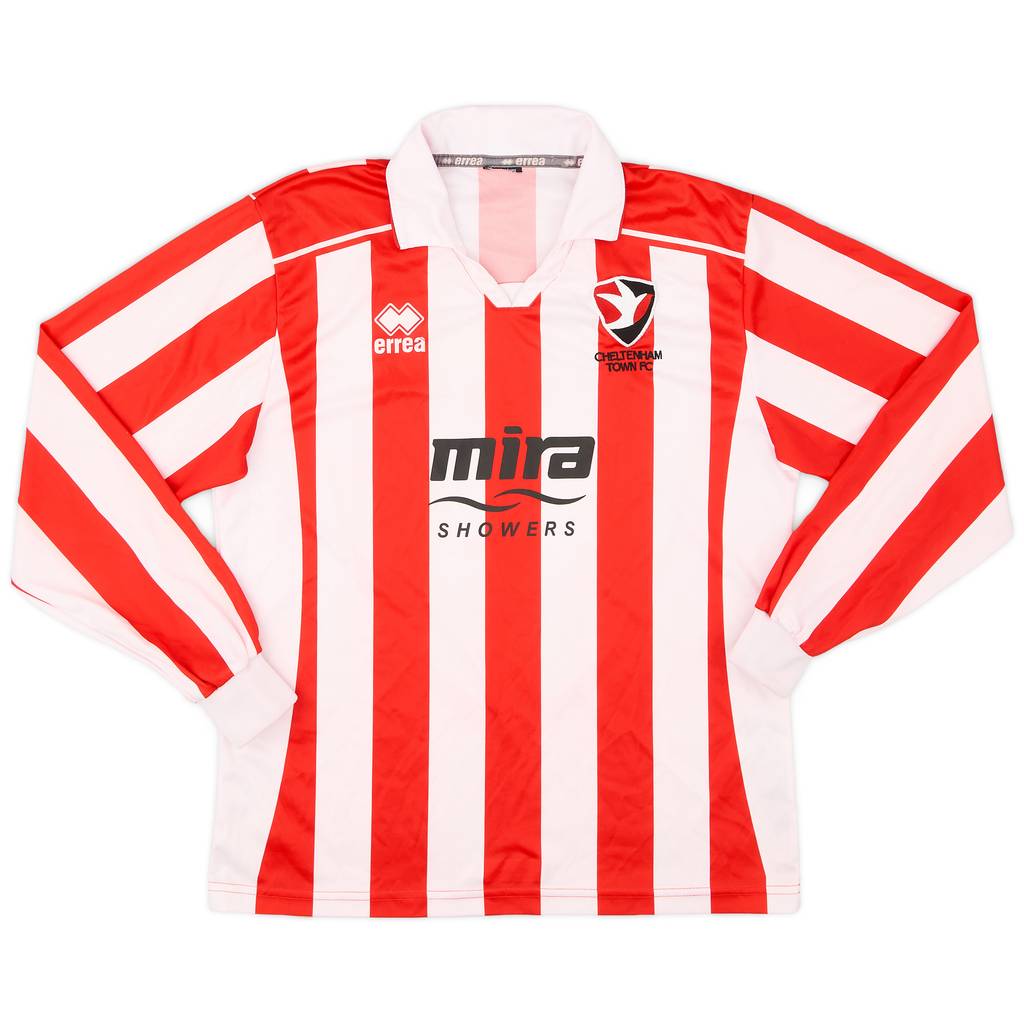 2014-16 Cheltenham Home L/S Shirt - 7/10 - (M)
