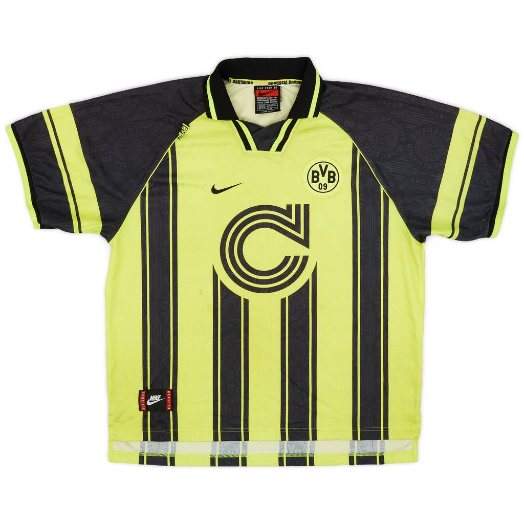 1996-97 Borussia Dortmund CL Home Shirt - 8/10 - (XXL)