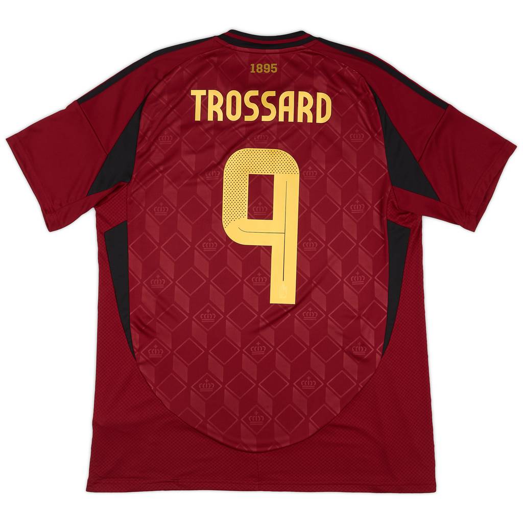 2024-25 Belgium Home Shirt Trossard #9