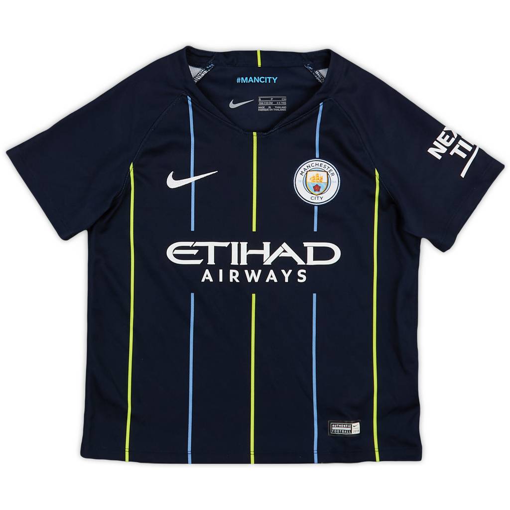 2018-19 Manchester City Away Shirt - 9/10 - (4-5 Years)
