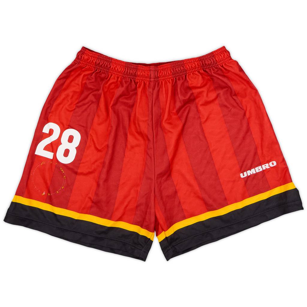 1997 Nagoya Grampus Eight Player Issue Home Shorts #28 - 3/10 - (M)