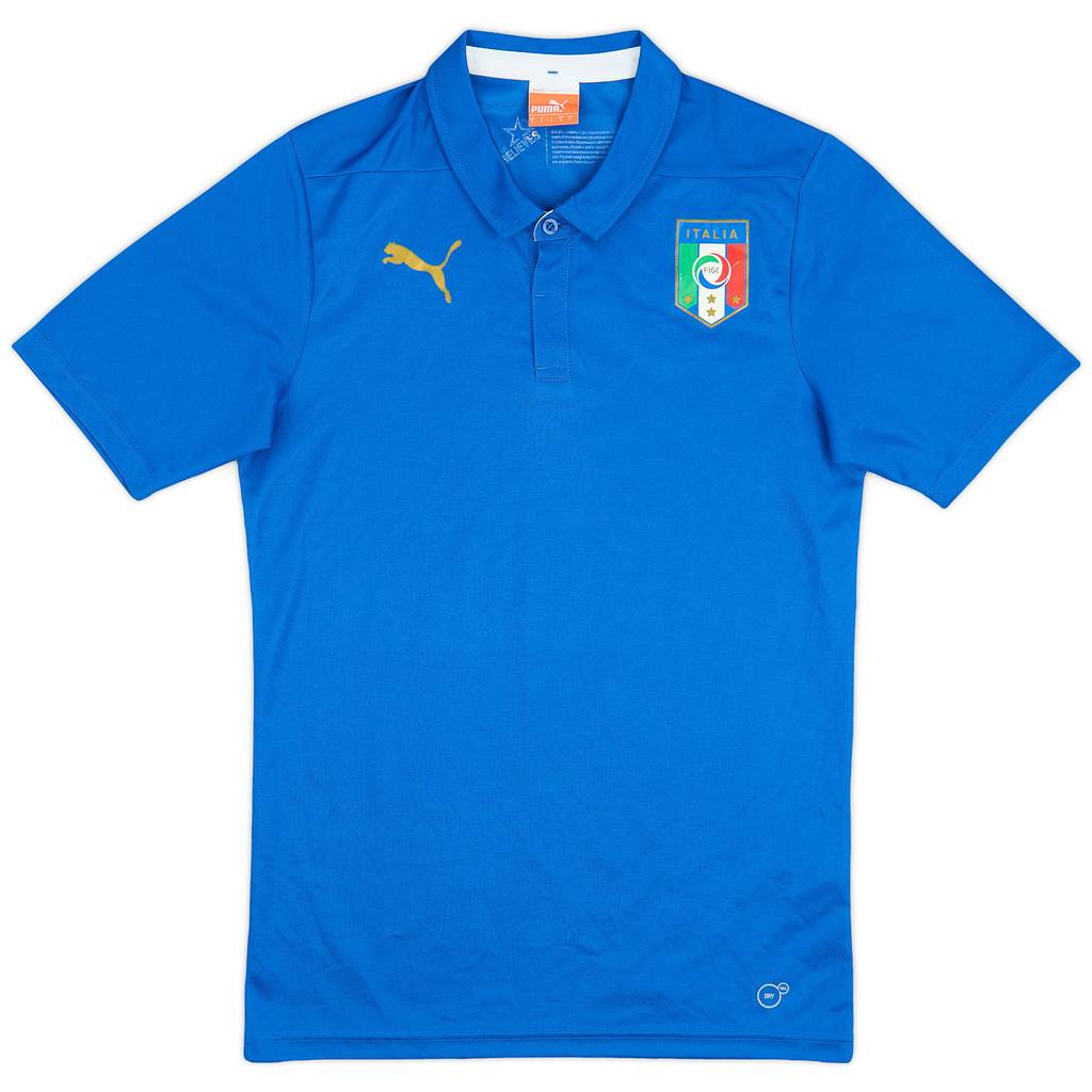 2014-15 Italy Basic Home Shirt - 8/10 - (S)