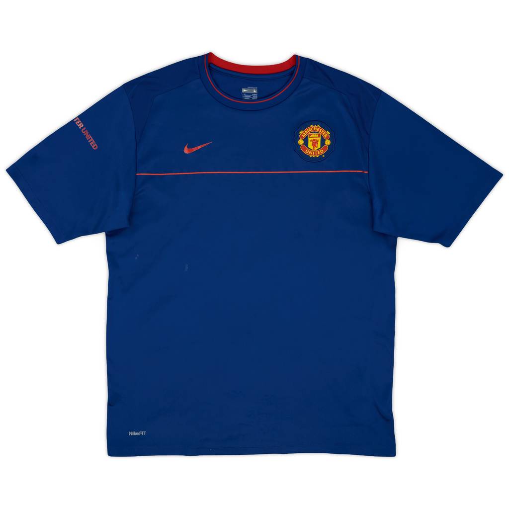 2008-09 Manchester United Nike Training Shirt - 6/10 - (L)