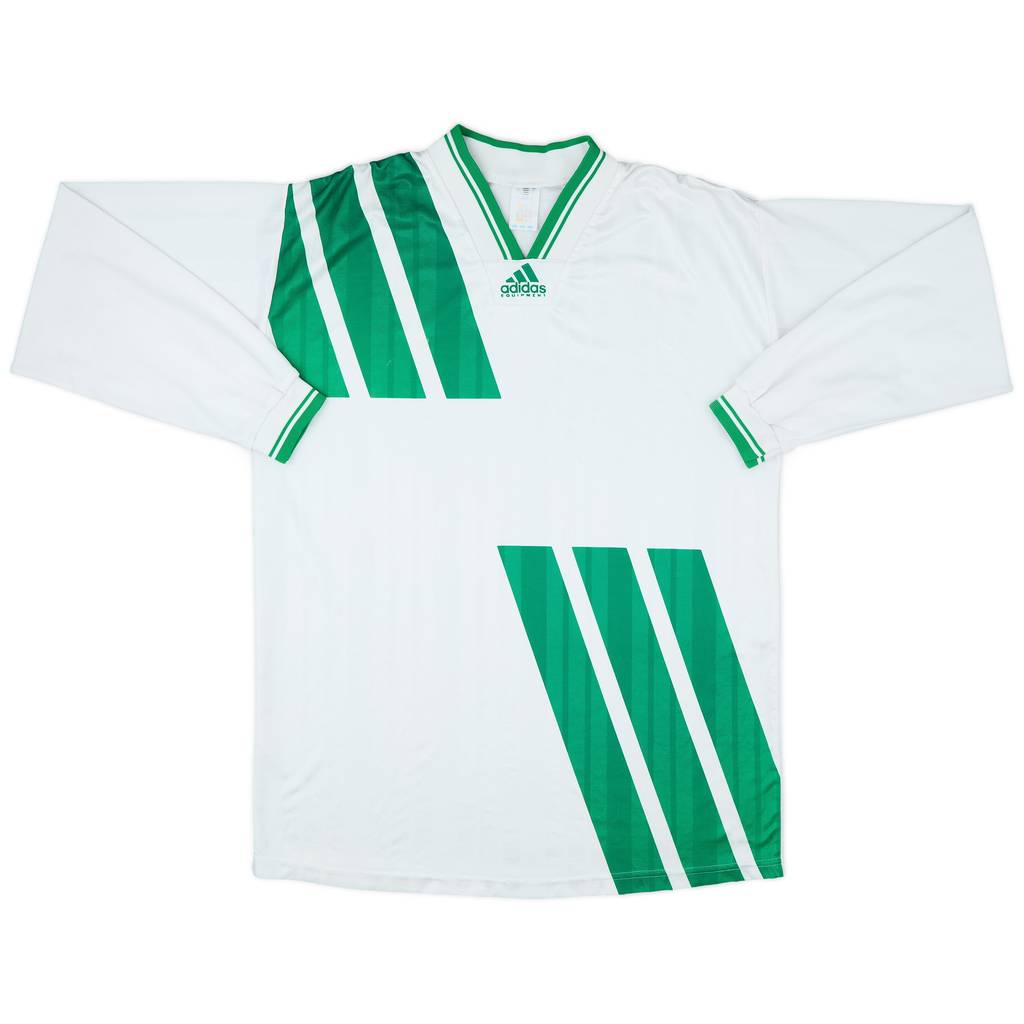 1990s adidas Template L/S Shirt - 9/10 - (L)