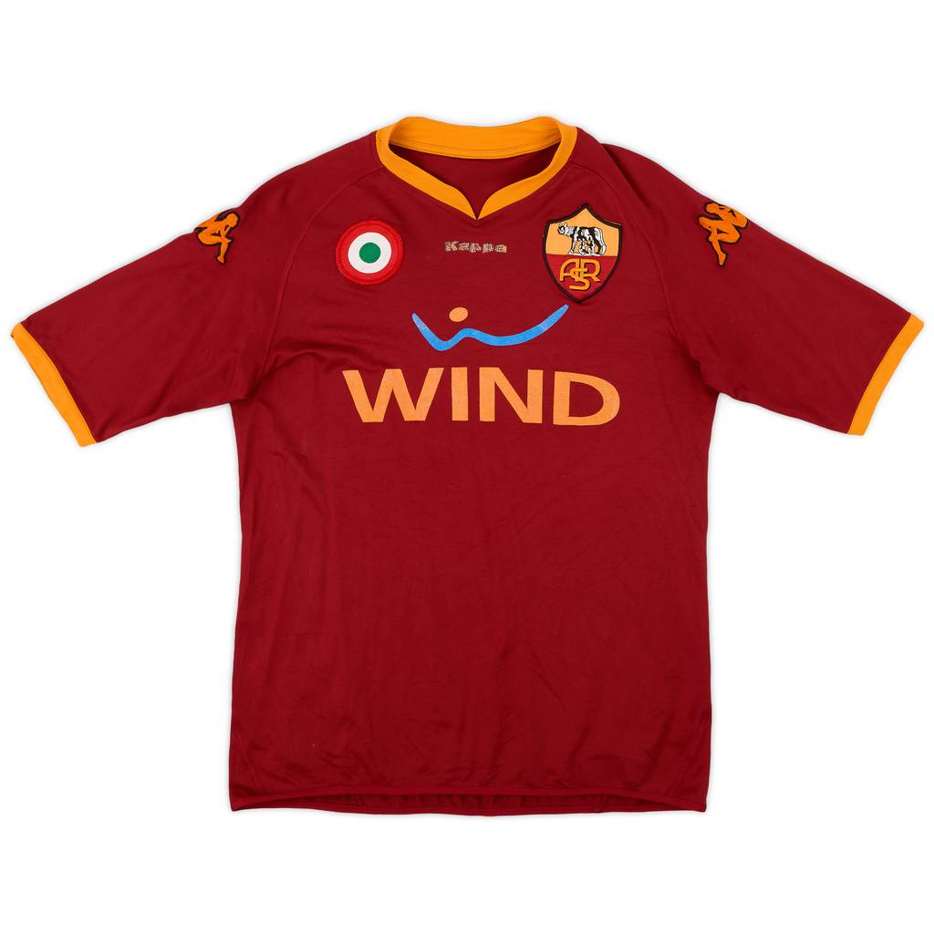 2007-08 Roma Home Shirt - 6/10 - (XL)