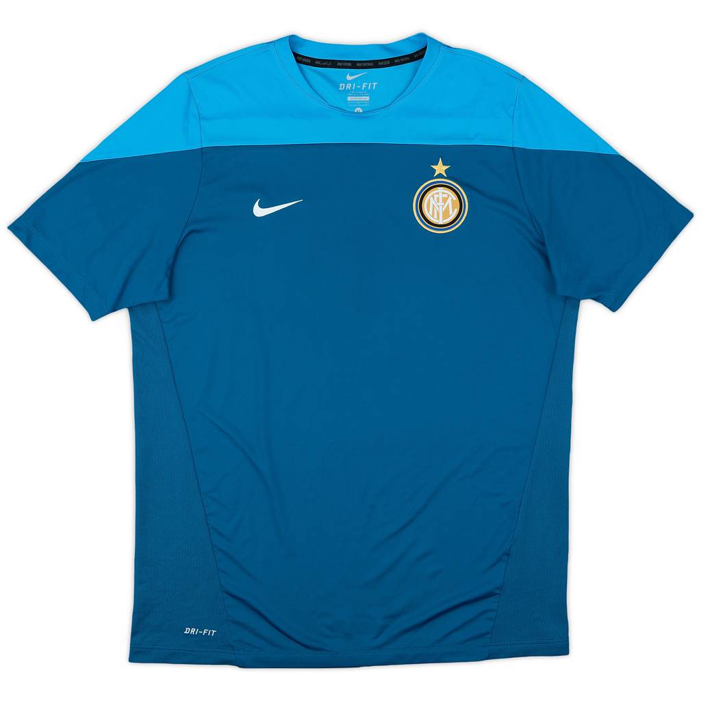 2014-15 Inter Milan Nike Training Shirt - 9/10 - (XL)