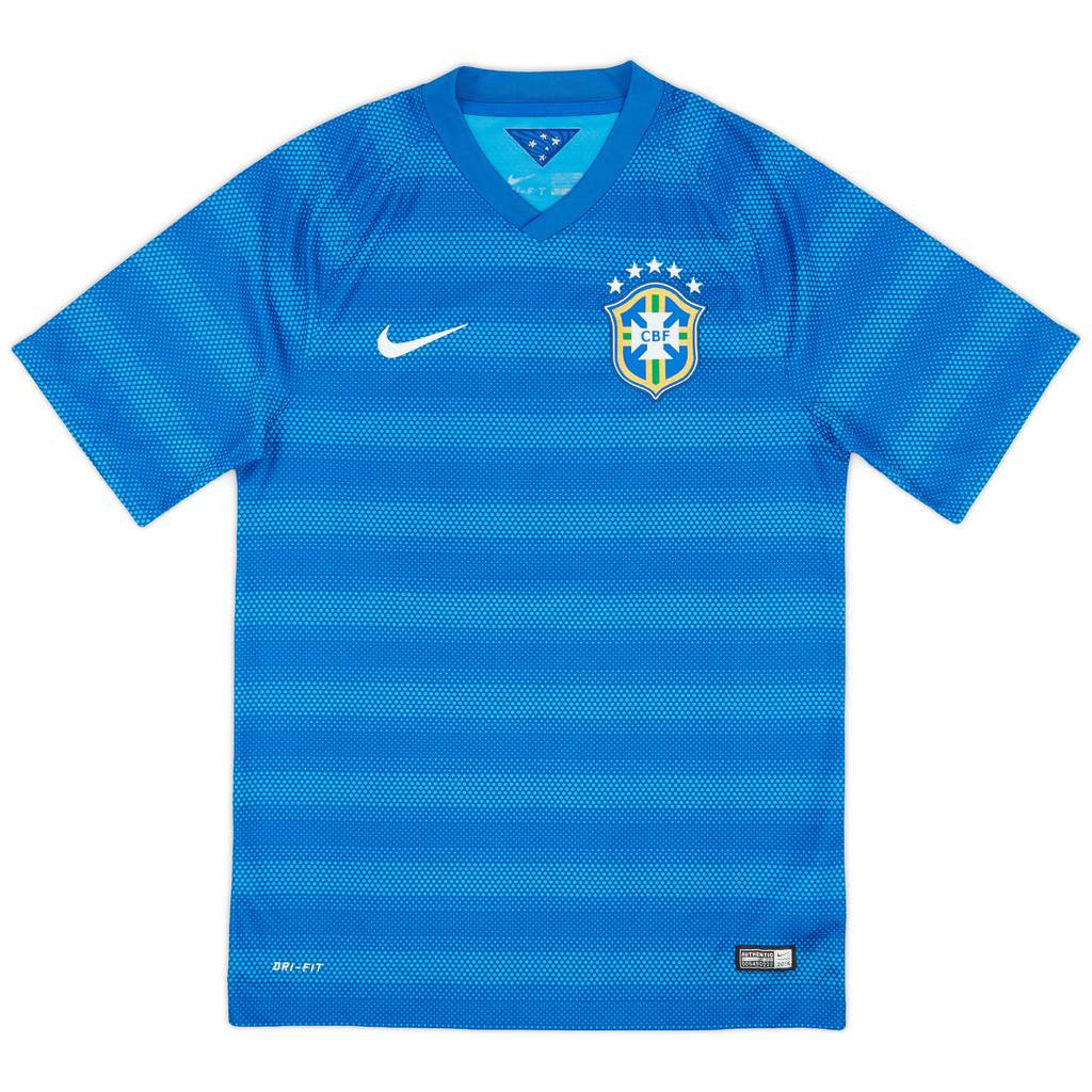 2014-15 Brazil Away Shirt - 8/10 - (S)