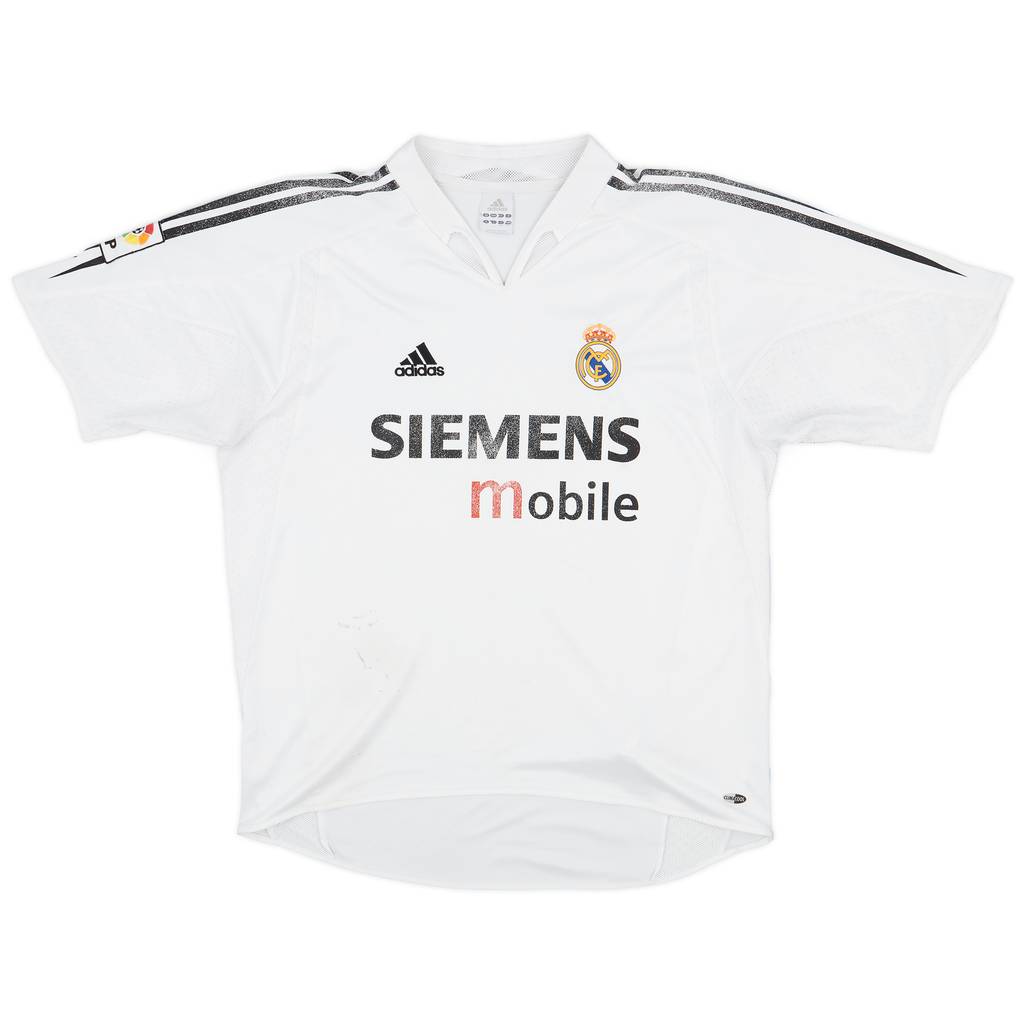 2004-05 Real Madrid Home Shirt - 5/10 - (L)