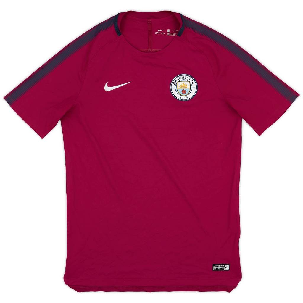 2017-18 Manchester City Nike Training Shirt - 9/10 - (M)