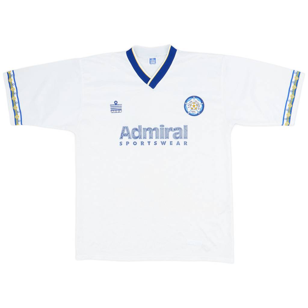 1992-93 Leeds United Home Shirt - 6/10 - (XL)